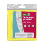 Multipurpose Yellow Cleaning Cloth - 2 Piece